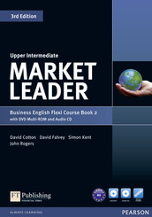 Market Leader Upper Intermediate 3rd edition: Flexi Course Book 2 Pack, w. DVD Multi-ROM a. Audio-CD