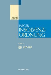 Insolvenzordnung: §§ 217-285