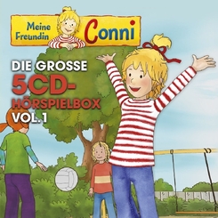 Meine Freundin Conni - Die große 5-CD Hörspielbox. Vol.1, 5 Audio-CDs, 5 Audio-CD
