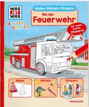 Bei der Feuerwehr - Was ist was Kindergarten