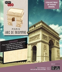 IncrediBuilds: Paris: Arc de Triomphe Collectible 3D Wood Model