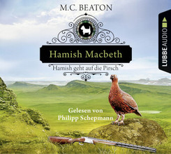 Hamish Macbeth geht auf die Pirsch, 4 Audio-CDs