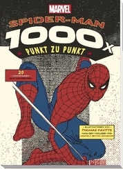 MARVEL: Spider-Man - 1000 x Punkt zu Punkt, m. Poster