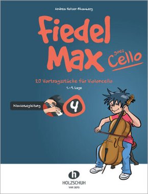 Fiedel-Max goes Cello 4 - Klavierbegleitung - Vol.4