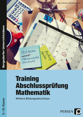 Training Abschlussprüfung Mathematik