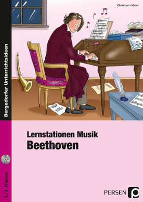 Lernstationen Musik: Beethoven, m. 1 CD-ROM