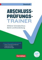 Abschlussprüfungstrainer Deutsch - Berlin und Brandenburg - 10. Schuljahr