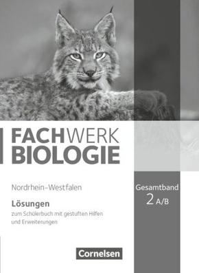 Fachwerk Biologie - Nordrhein-Westfalen 2013 - Gesamtband 2 A/B - Tl.A/B