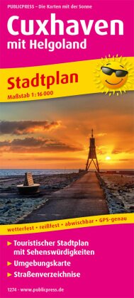 PublicPress Stadtplan Cuxhaven mit Helgoland