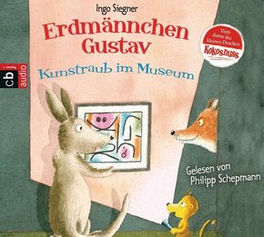 Erdmännchen Gustav - Kunstraub im Museum, 1 Audio-CD