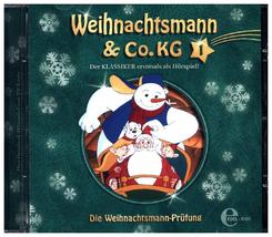 Weihnachtsmann & Co. KG - Die Wehnachtsmann-Prüfung, 1 Audio-CD - Tl.1