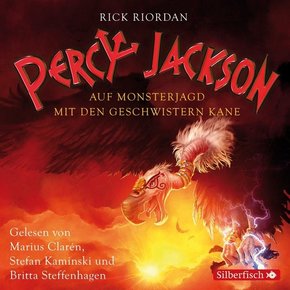 Percy Jackson - Auf Monsterjagd mit den Geschwistern Kane, 3 Audio-CD