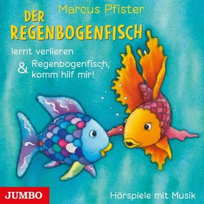Der Regenbogenfisch lernt verlieren & Regenbogenfisch, komm hilf mir!, 1 Audio-CD