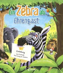 Ein Zebra als Ehrengast