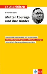 Klett Lektürehilfen Bertolt Brecht, Mutter Courage und ihre Kinder