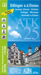 ATK25-L07 Dillingen a.d.Donau (Amtliche Topographische Karte 1:25000)