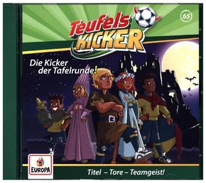 Die Teufelskicker - Die Kicker der Tafelrunde!, 1 Audio-CD
