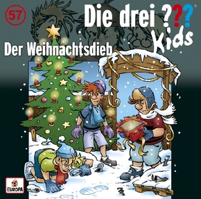 Die drei ??? Kids - Der Weihnachtsdieb, Audio-CD