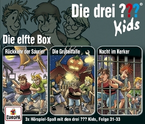 Die drei ??? Kids 3er Box, 3 Audio-CDs - Box.11