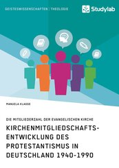Kirchenmitliedschaftsentwicklung des Protestantismus in Deutschland 1940-1990