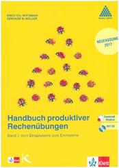 Handbuch produktiver Rechenübungen. Band 1: Vom Einspluseins zum Einmaleins, m. 1 CD-ROM