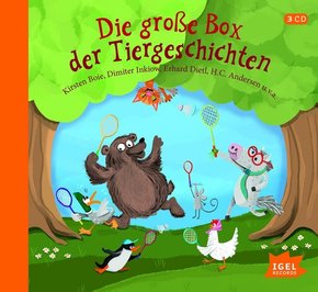 Die große Box der Tiergeschichten, 1 Audio-CD