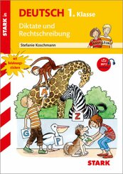 Stark in Deutsch 1. Klasse - Diktate und Rechtschreibung, m. MP3-CD