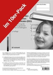Testbogen zu den Diagnostischen Einschätzskalen (DES) zur Beurteilung des Entwicklungsstandes und der Schulfähigkeit (10 Expl.)