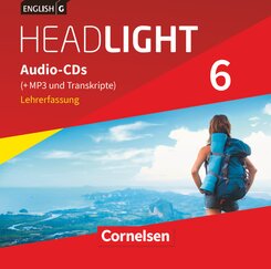 English G Headlight - Allgemeine Ausgabe - Band 6: 10. Schuljahr, Audio-CDs (Vollfassung) - Audio-Dateien auch als MP3
