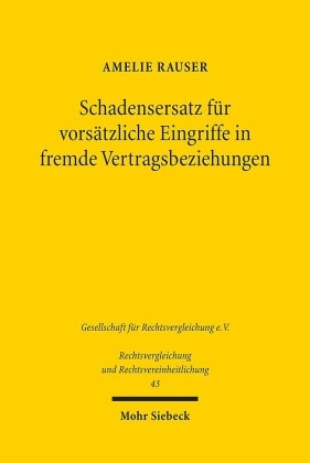 Schadensersatz für vorsätzliche Eingriffe in fremde Vertragsbeziehungen