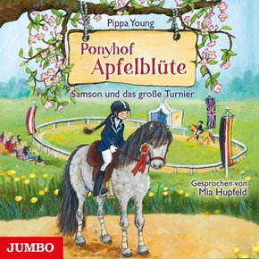 Ponyhof Apfelblüte - Samson und das große Turnier, 1 Audio-CD