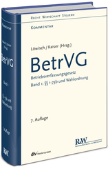 BetrVG - Betriebsverfassungsgesetz, Kommentar - Bd.1