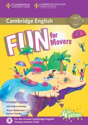 Fun for Movers (Fourth Edition) - Student's Book with Audio-CD and online activities