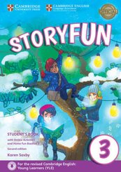 Storyfun for Starters, Movers and Flyers (Second Edition) - Level 3 - Student's Book with online activities and Home Fun