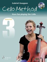 Cello Method, Lesson Book, w. Audio-CD - Book.3