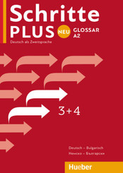 Schritte plus Neu - Glossar Deutsch-Bulgarisch - Bd.3+4