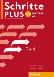Schritte plus Neu - Glossar Deutsch-Englisch - Glossary German-English - Bd.3+4