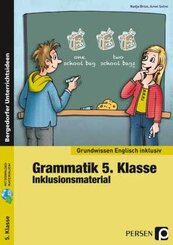 Grammatik 5. Klasse - Inklusionsmaterial Englisch, m. 1 CD-ROM