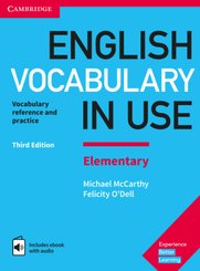 English Vocabulary in Use Elementary 3rd Edition, with answers and Enhanced ebook