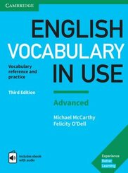 English Vocabulary in Use Advanced 3rd Edition, with answers and Enhanced ebook