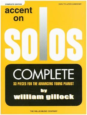 Accent On Solos - Complete Edition, 3 Books, for Piano