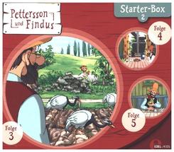 Pettersson und Findus - Starter-Box. Box.2, 3 Audio-CD, 3 Audio-CD - Box.2