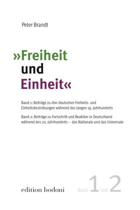 "Freiheit und Einheit", 2 Teile