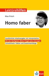 Klett Lektürehilfen Max Frisch, Homo faber