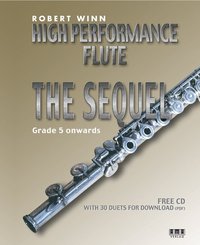 High Performance Flute - The Sequel, for flut and piano, w. Audio-CD
