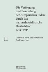 Deutsches Reich und Protektorat B&ouml;hmen und M&auml;hren April 1943 - 1945