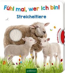 Fühl mal, wer ich bin! Streicheltiere, m. Drehscheibe