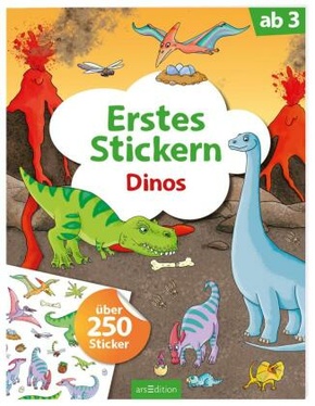 Erstes Stickern - Dinos