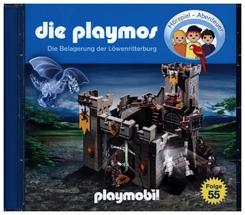 Die Playmos - Belagerung Löwenritterburg, 1 Audio-CD