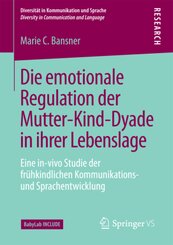 Die emotionale Regulation der Mutter-Kind-Dyade in ihrer Lebenslage